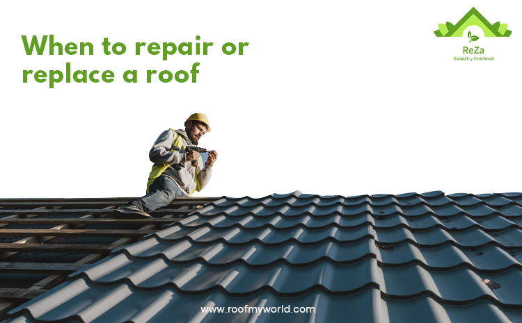 When to repair or replace a roof
