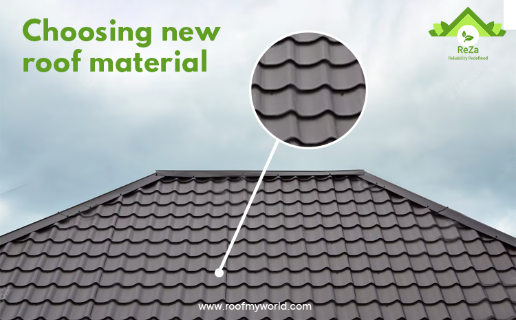 Choosing new roofing material